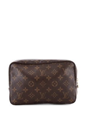 Louis Vuitton Pre-Owned Trousse Toiletry Monogram Canvas 23 pouch - Brown