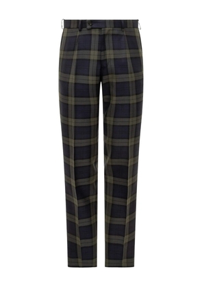 Gabriele Pasini plaid tailored trousers - Blue