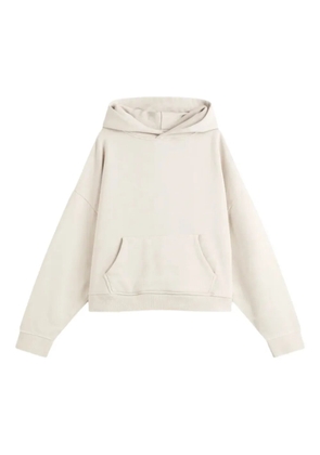 ENTIRE STUDIOS Heavy kangaroo-front-pocket hoodie - Neutrals