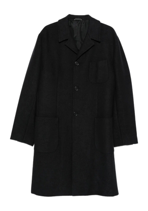 Romeo Gigli Pre-Owned 1990s single-breasted chest-pocket coat - Blue