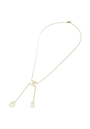 CHANEL Pre-Owned 2011 CC pendant necklace - Gold