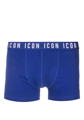 DSQUARED2 logo waistband boxers - Blue