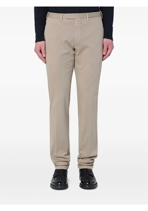 Santaniello straight-leg trousers - Neutrals