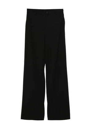 MEDEEA rings-detail trousers - Black