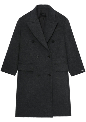 We11done double breasted coat - Grey