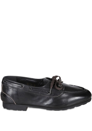 Bally Plume flat boat shoes - Black