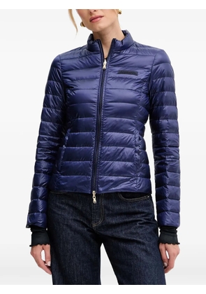 Patrizia Pepe zip puffer jacket - Blue