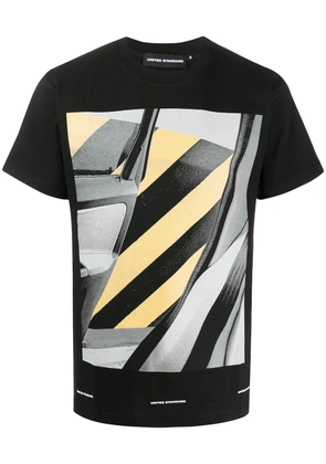 United Standard vehicle print T-shirt - Black