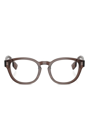 Burberry Eyewear round-frame glasses - Brown