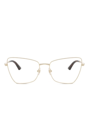 Jimmy Choo Eyewear cat-eye glasses - Gold