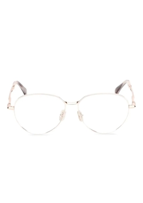 Max Mara Eyewear round-framed glasses - Gold