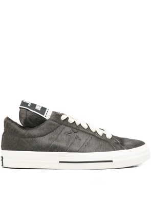 Converse x DRKSHWD fur sneakers - Brown