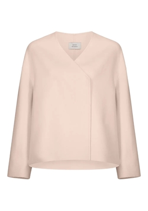LouLou de Saison MAARA asymmetric collarless jacket - Neutrals