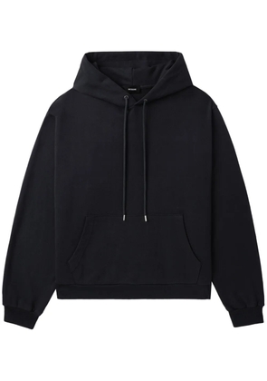 We11done cotton hoodie - Black