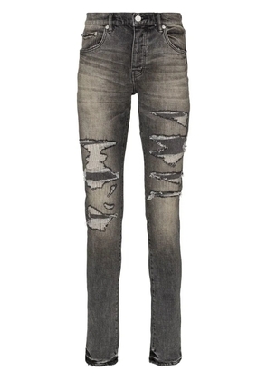 Purple Brand distressed skinny jeans - Grey