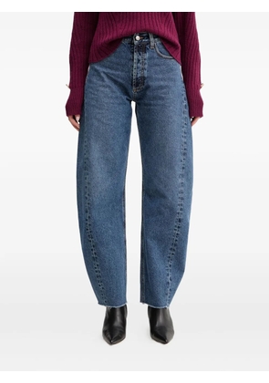 SIMONA CORSELLINI seam-detail jeans - Blue