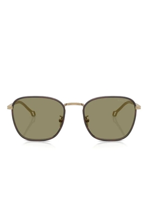 Giorgio Armani square-frame sunglasses - Gold