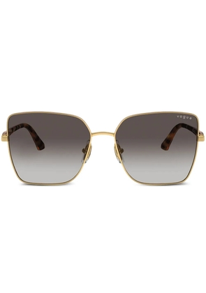 Vogue Eyewear butterfly-frame sunglasses - Gold