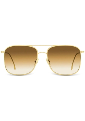 Victoria Beckham Eyewear VB 202S square-frame sunglasses - Gold