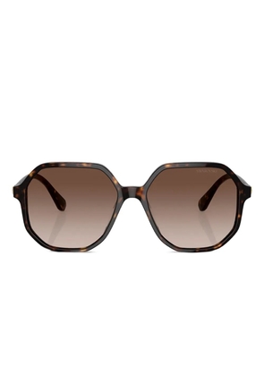 Swarovski Eyewear geometric-frame sunglasses - Brown