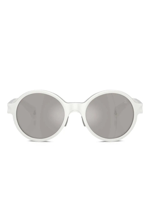 Moncler Eyewear Rondo round-frame sunglasses - Silver