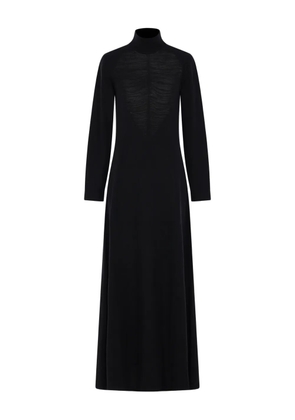 Raquel Diniz high-neck maxi dress - Black