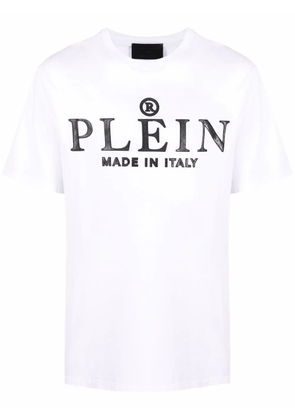 Philipp Plein Made in Italy logo-print T-shirt - White