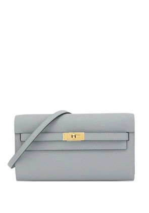 Hermès Pre-Owned 2025 Epsom Classique Kelly To Go Wallet crossbody bag - Grey
