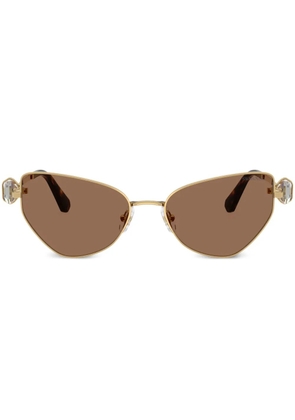 Swarovski Eyewear cat-eye sunglasses - Gold