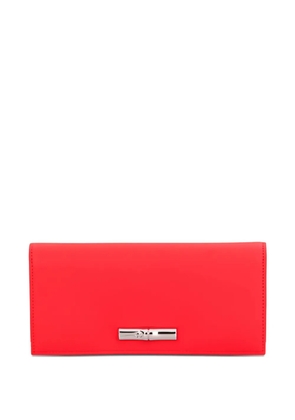 Longchamp Le Roseau snap-fastening wallet - Red