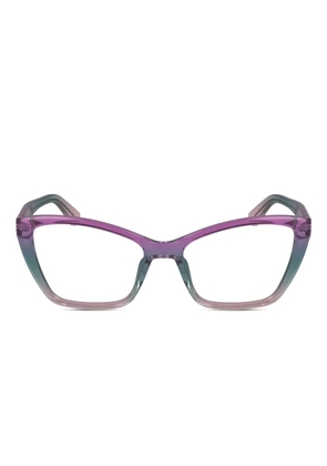 Calvin Klein cat eye-frame glasses - Purple