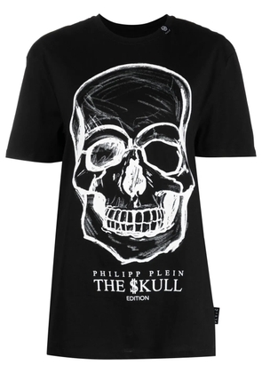 Philipp Plein skull-print cotton T-shirt - Black