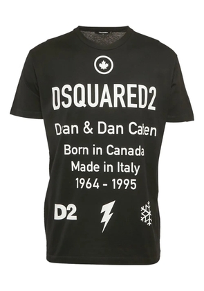 DSQUARED2 logo-print t-shirt - Black