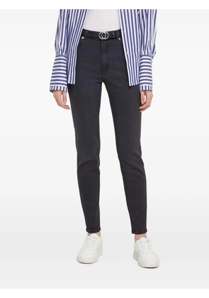 HUGO logo-patch jeans - Black