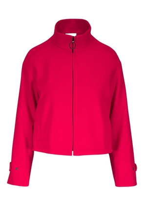 Akris Punto zip-up collar jacket - Red