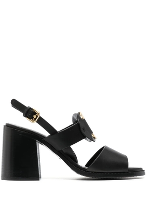 See by Chloé Chany 90mm leather sandals - Black