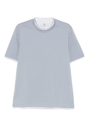 Brunello Cucinelli short-sleeve T-shirt - Blue
