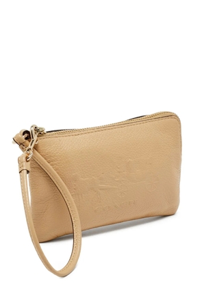 Coach Vintage embossed-logo pouch - Neutrals