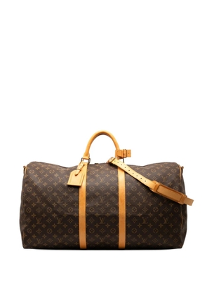 Louis Vuitton Pre-Owned 1996 Monogram Keepall Bandouliere 60 travel bag - Brown