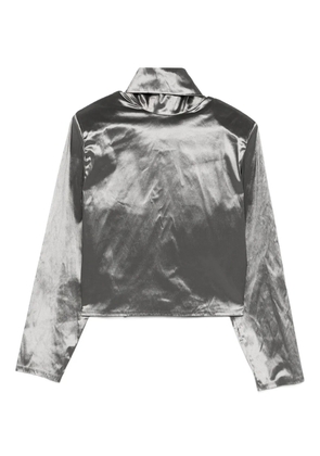 Atu Body Couture long-sleeve top - Silver