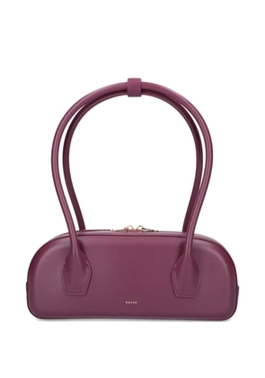 SALCE Bianca leather shoulder bag - Purple