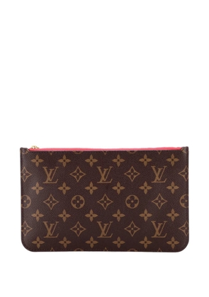 Louis Vuitton Pre-Owned Neverfull Pochette Monogram Canvas Large pouch - Brown