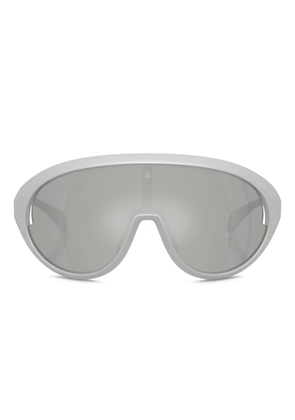 Moncler Eyewear Bombolle shield sunglasses - Grey