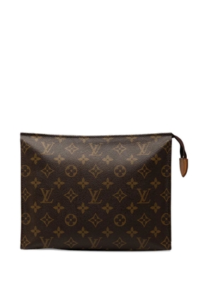 Louis Vuitton Pre-Owned 1999 Monogram Toiletry Pouch 26 clutch bag - Brown