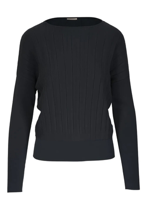 Agnona ribbed sweater - Black