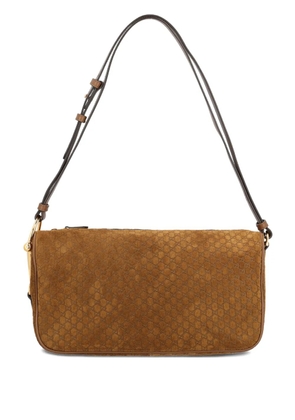 Gucci medium Half Horsebit shoulder bag - Brown
