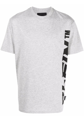 Philipp Plein logo-print short-sleeved T-shirt - Grey