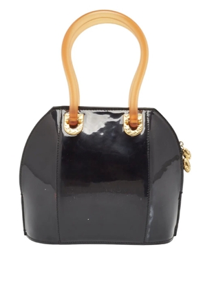 Nina Ricci Pre-Owned patent-leather tote bag - Black