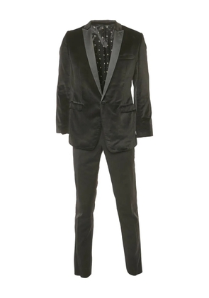Dolce & Gabbana Pre-Owned velvet suit set (set of two) - Black