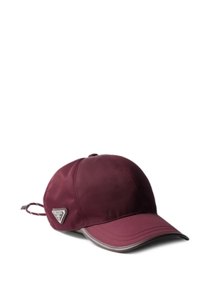 Prada Speedrock Re-Nylon baseball cap - Red